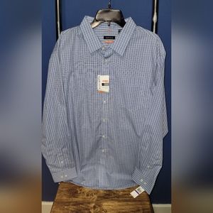 Van Heusen long sleeve dress shirt XXL NWT
